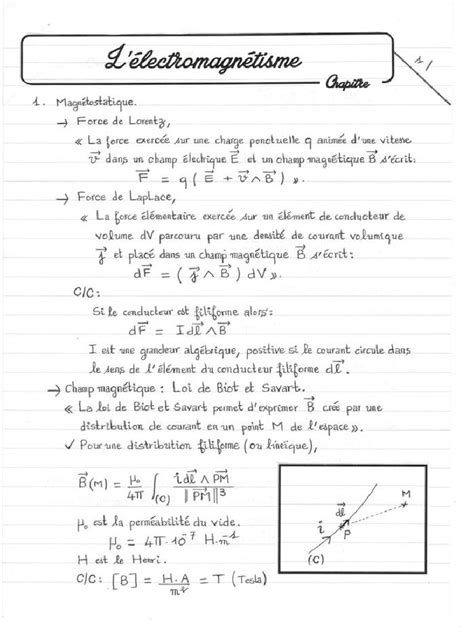 a lectromagna tisme a lectrostatique et magna c t