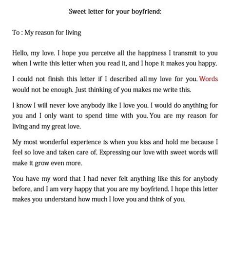 a letter to someone that is in the middle of a texting page with words