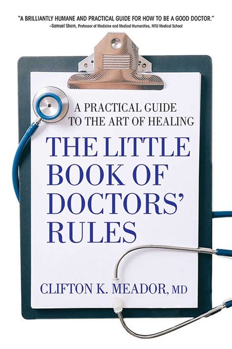 a little book of doctors rules