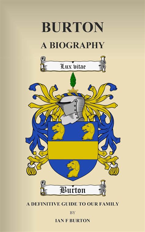 a m burton biography examples