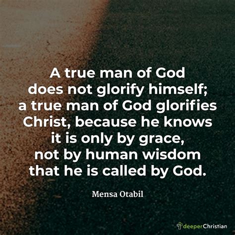 A Man Of God Quotes