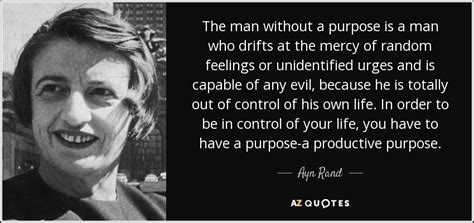 A Man Without Purpose Quote