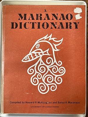 A Maranao Dictionary