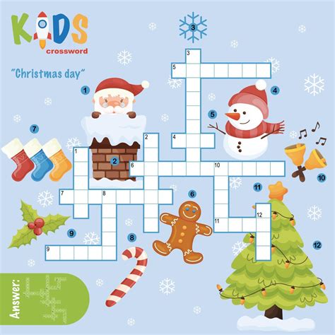 A Merry Christmas Crossword Puzzle Merry Christmas Crossword Puzzle - Merry Christmas Crossword Puzzle
