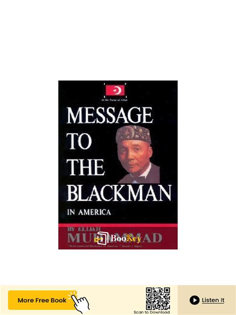 A Message To The Blackman