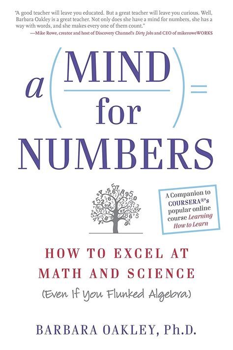 A Mind For Numbers By Barbara Oakley