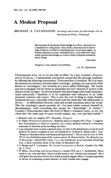 A Modest Proposal Full Text