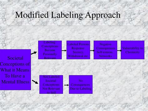 A Modified Labeling Theory Approach To Mental Disorders