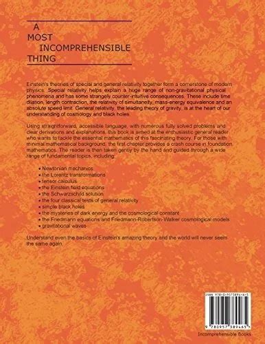 A Most Incomprehensible Thing Notes Towards Very Gentle Introduction To The Mathematics Of Relativity Peter Collier