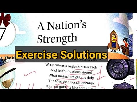 A Nation X27 S Strength Questions Amp Answers A Nations Strength Poem - A Nations Strength Poem