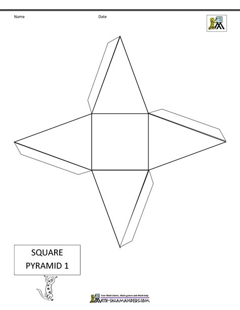 A Net For A Pyramid