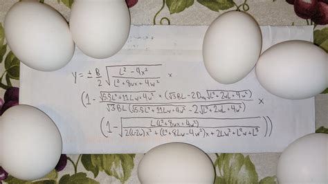 A New Equation Can Describe Every Egg Scienceline Eggs Math - Eggs Math