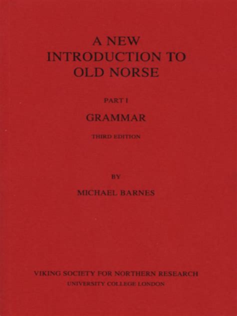 a new introduction to old norse
