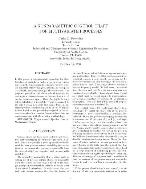 A Nonparametric Control Chart Based On The Mann Whitney