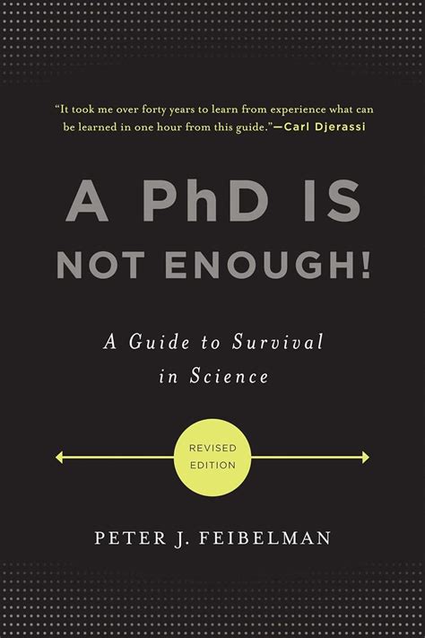 A Phd Is Not Enough