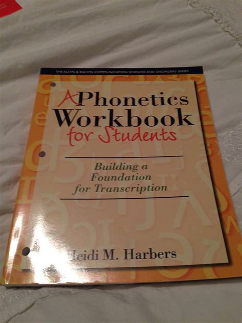 A Phonetics Workbook For Students Building A Foundation For Transcription 1nbsped