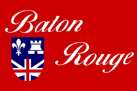 A Picture Of Baton Rouge City Flag