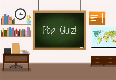 A Pop Quiz In Class Is An Example Of