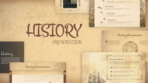 a powerpoint presentation on history