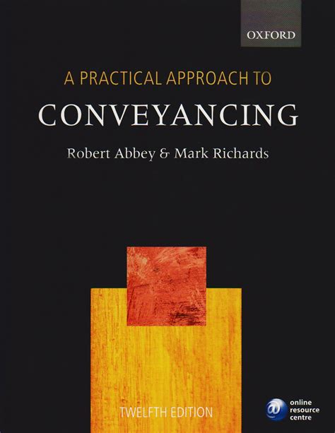 A Practical Approach To Conveyancing