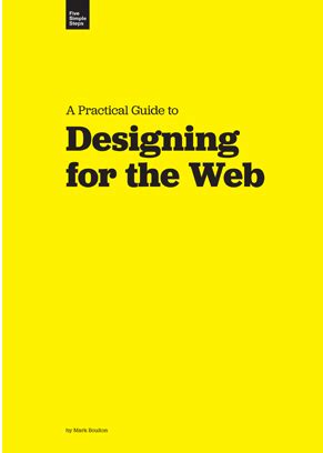 a practical guide to designing for the web free download