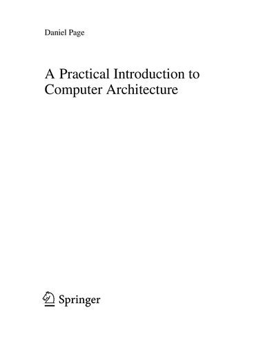 a practical introduction to computer architecture