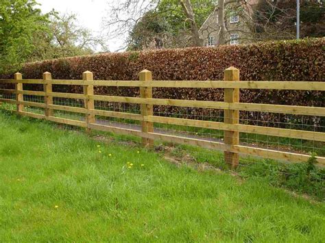 A Practical Post Amp Rail Fencing Guide Estate Post And Rail Fence - Post And Rail Fence