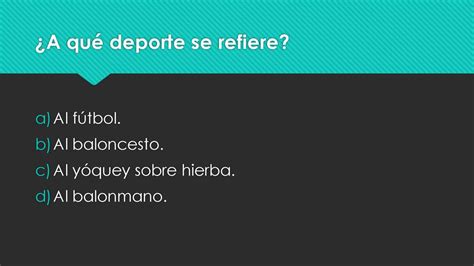 A Qué Se Refiere