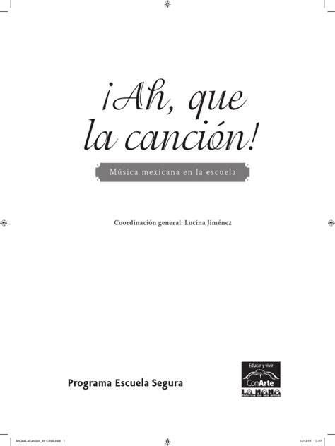 A Que La Cancion