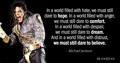 A Quote From Michael Jackson