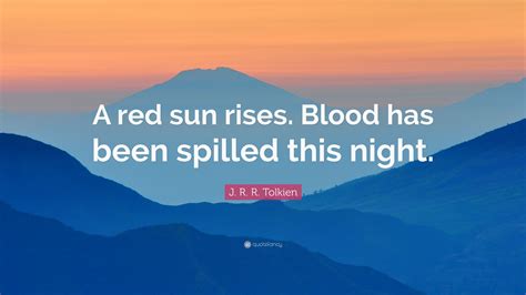 A Red Sun Rises