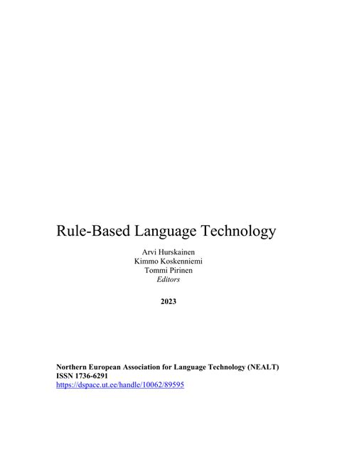 A Rule Based Language For Web Data Management