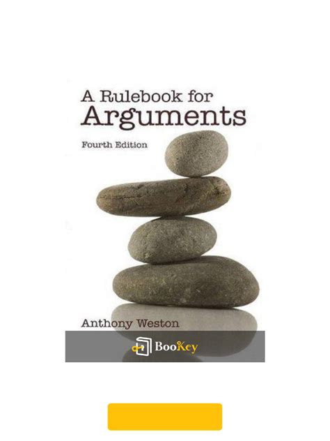 A Rulebook For Arguments
