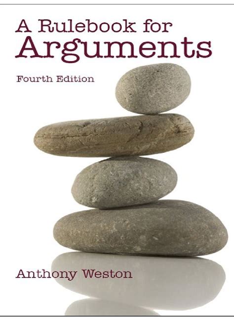A Rulebook For Arguments 4th Edition