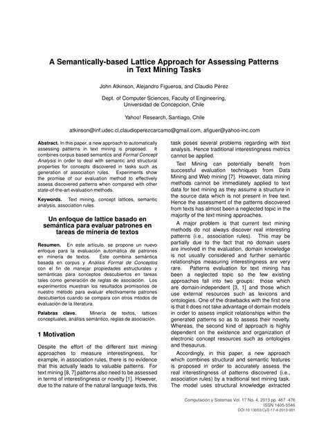 a semantically based lattice approach for assessing