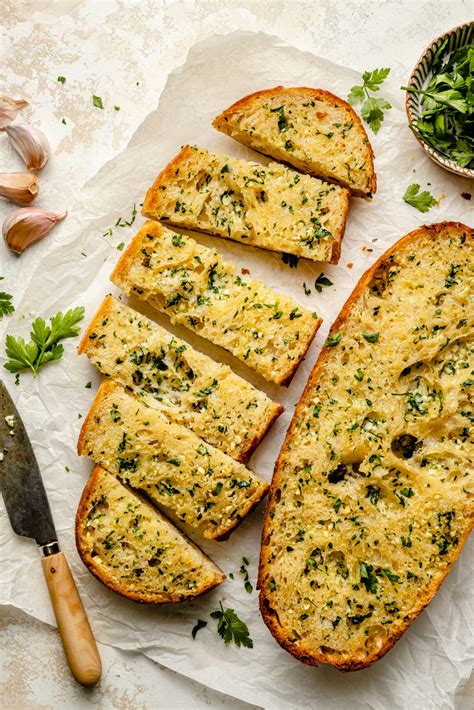 A Slice Of Italian Bread That Is Toasted