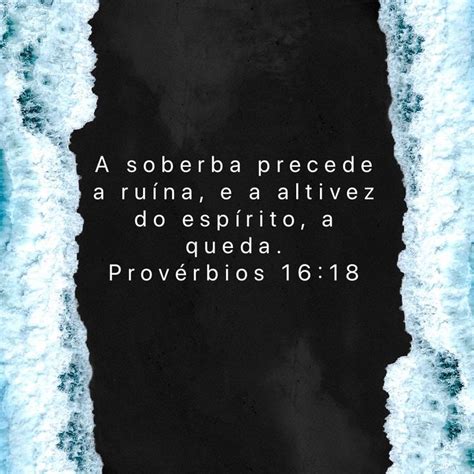 A Soberba Precede A Ruína
