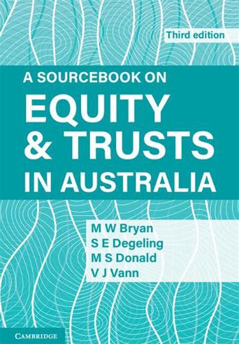 A Sourcebook On Equity And Trusts In Australia