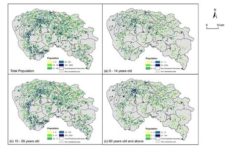 A Spatial Analysis Of Population Growth And Urbanization