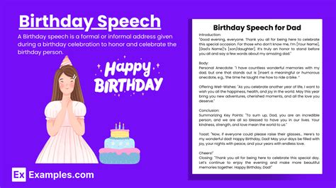 A Speech For Birthday