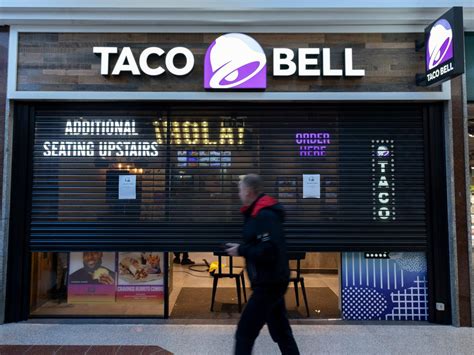 A Taco Bell Franchisee Has Shut The Dining Open And Closed Shapes - Open And Closed Shapes