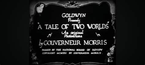 A Tale Of Two Worlds