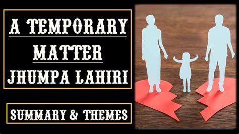 A Temporary Matter