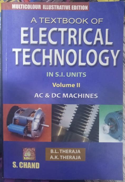 A Textbook Of Electrical Technology Bltheraja Volume Ii