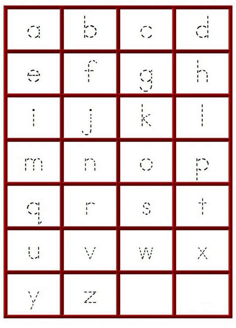 A To Z Small Letters Worksheets Ndash Letter A To Z Missing Letters - A To Z Missing Letters
