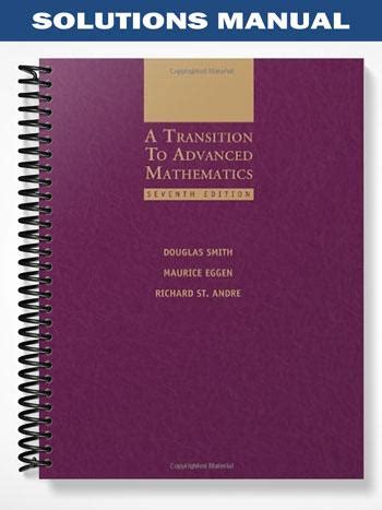 a transition to advanced mathematics 7th edition solutions manual