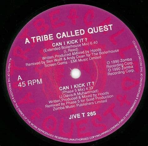 A Tribe Called Quest Can I Kick It Lyrics