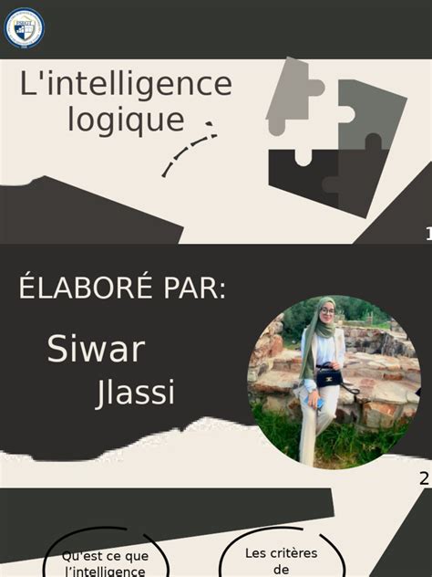A Valuer L Intelligence Logique