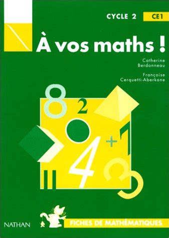 a vos maths cycle 2 ce1 fiches de matha c matique