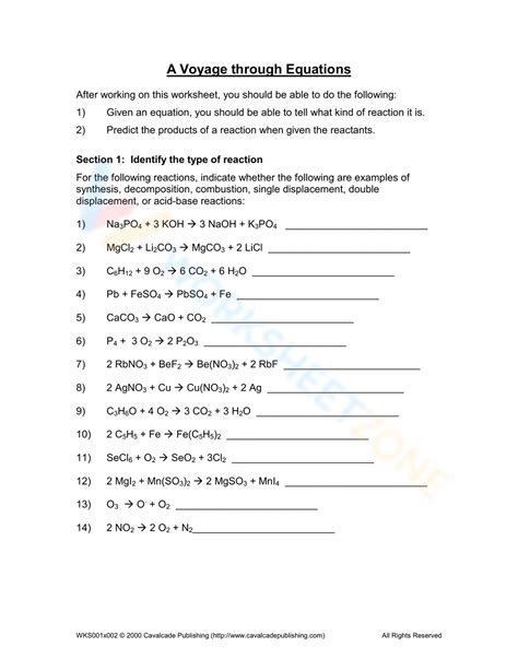 A Voyage Through Equations
